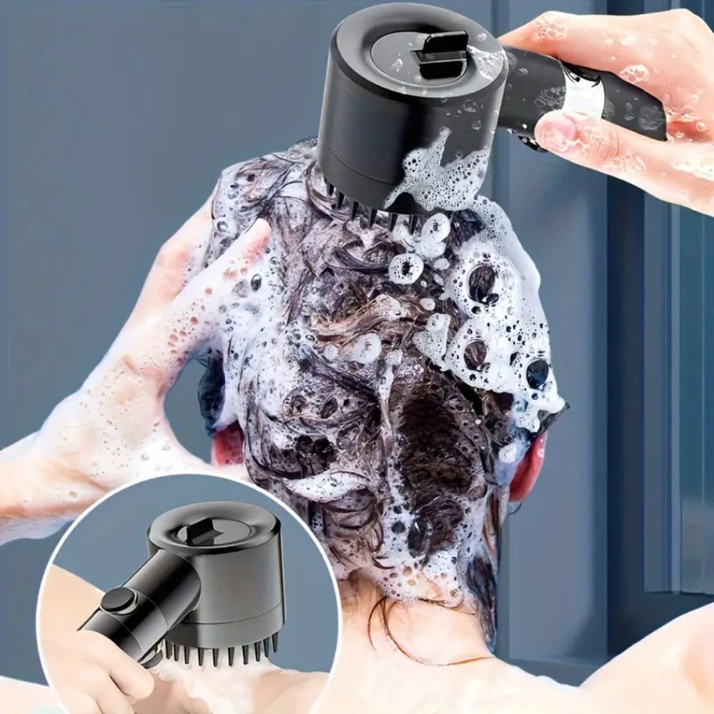 Pressurized Handheld Round Massage Shower Head